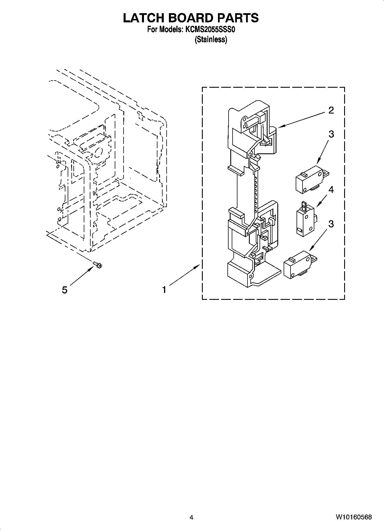 04 - LATCH BOARD PARTS