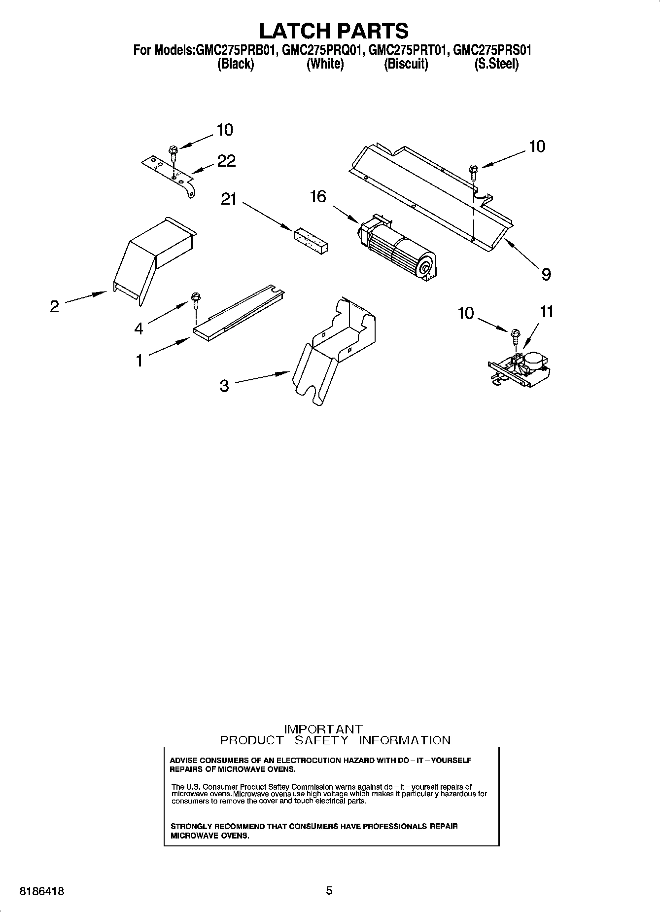 04 - LATCH PARTS