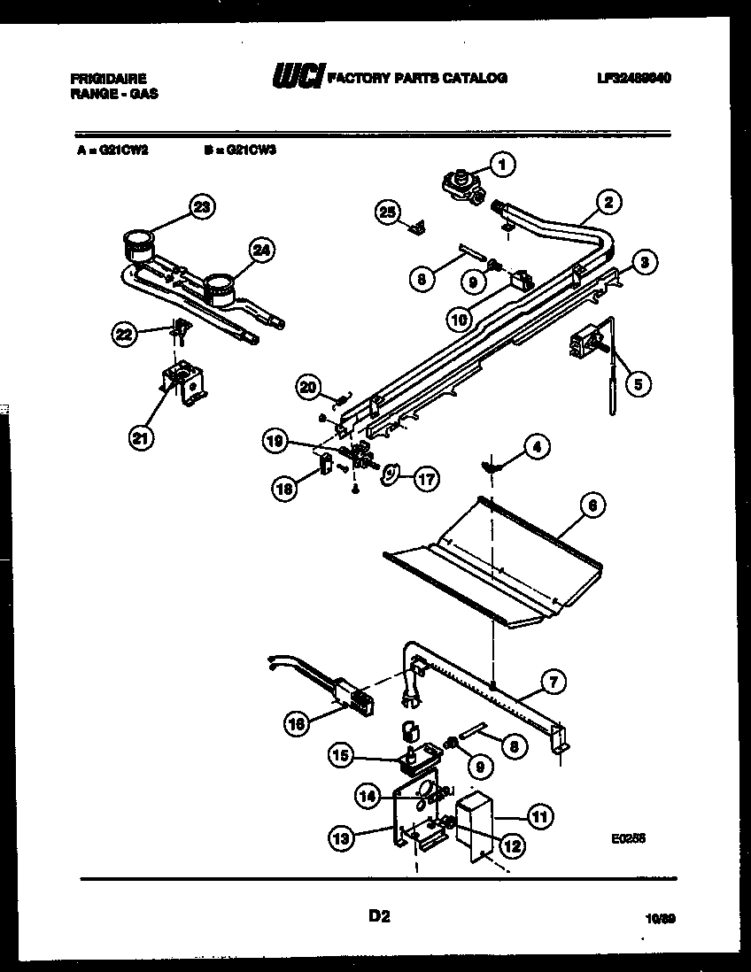 04 - BURNER, MANIFOLD AND GAS CONTROL
