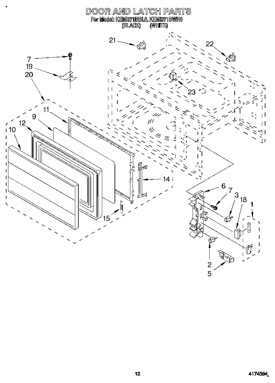 10 - DOOR AND LATCH