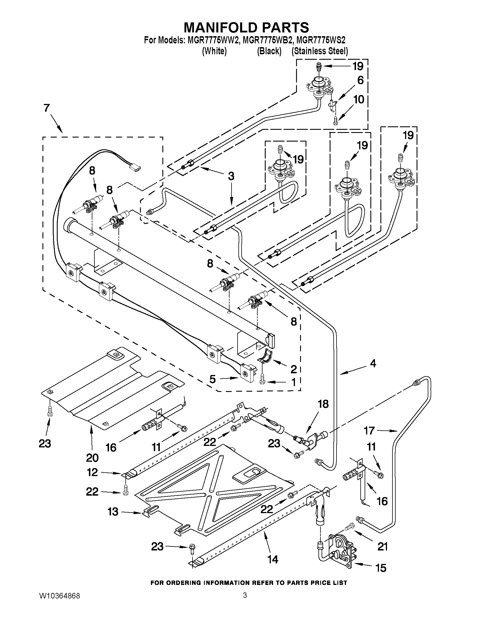 03 - MANIFOLD PARTS