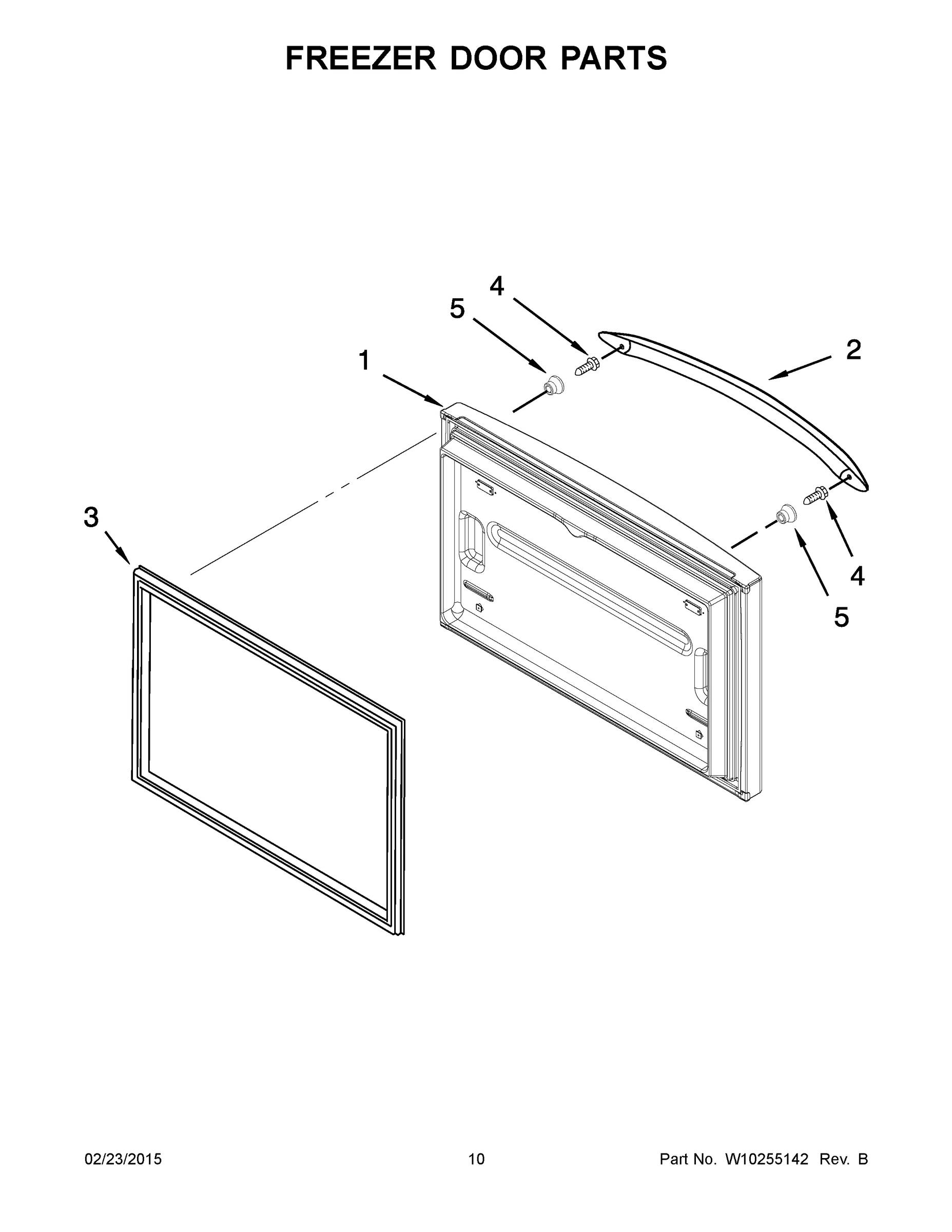 06 - FREEZER DOOR PARTS