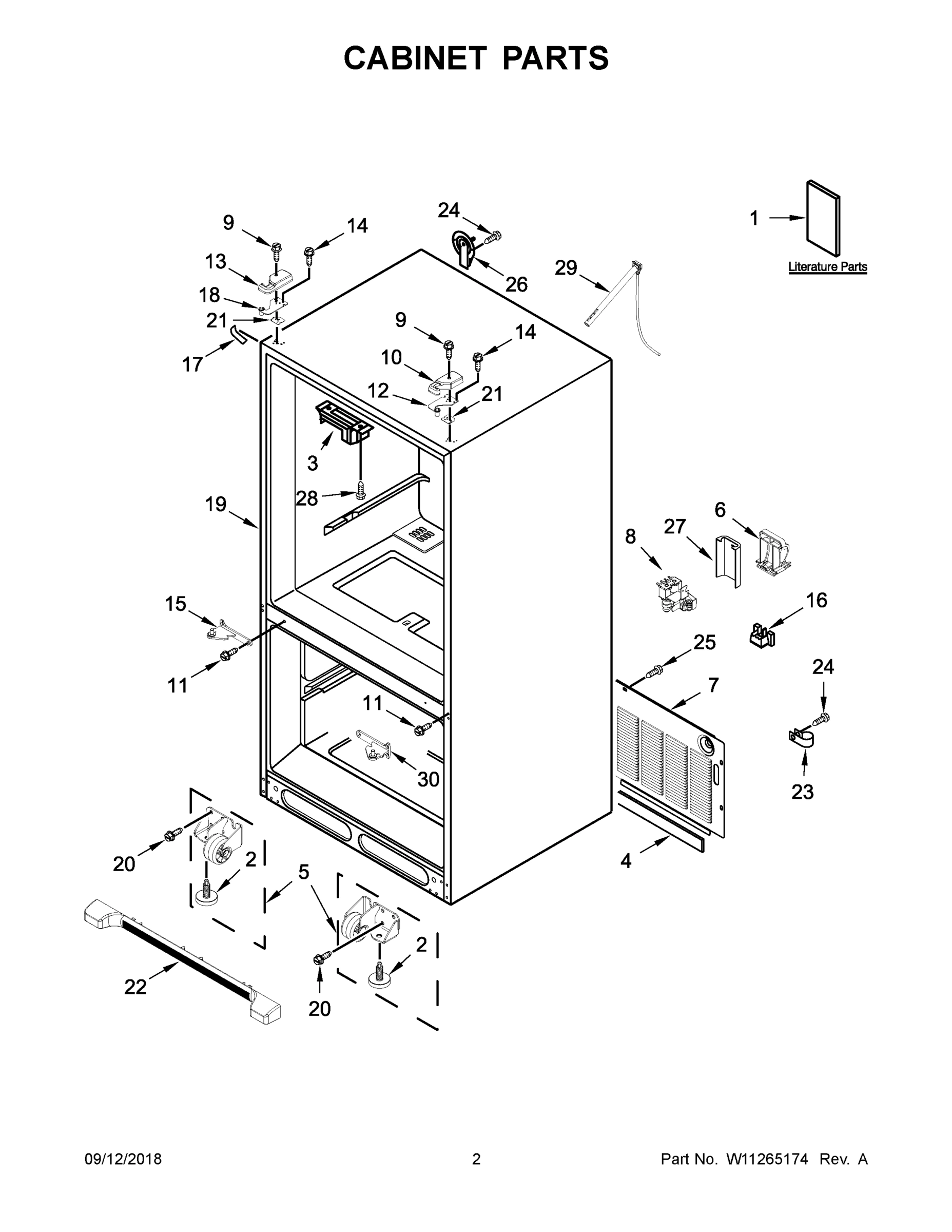 02 - CABINET PARTS