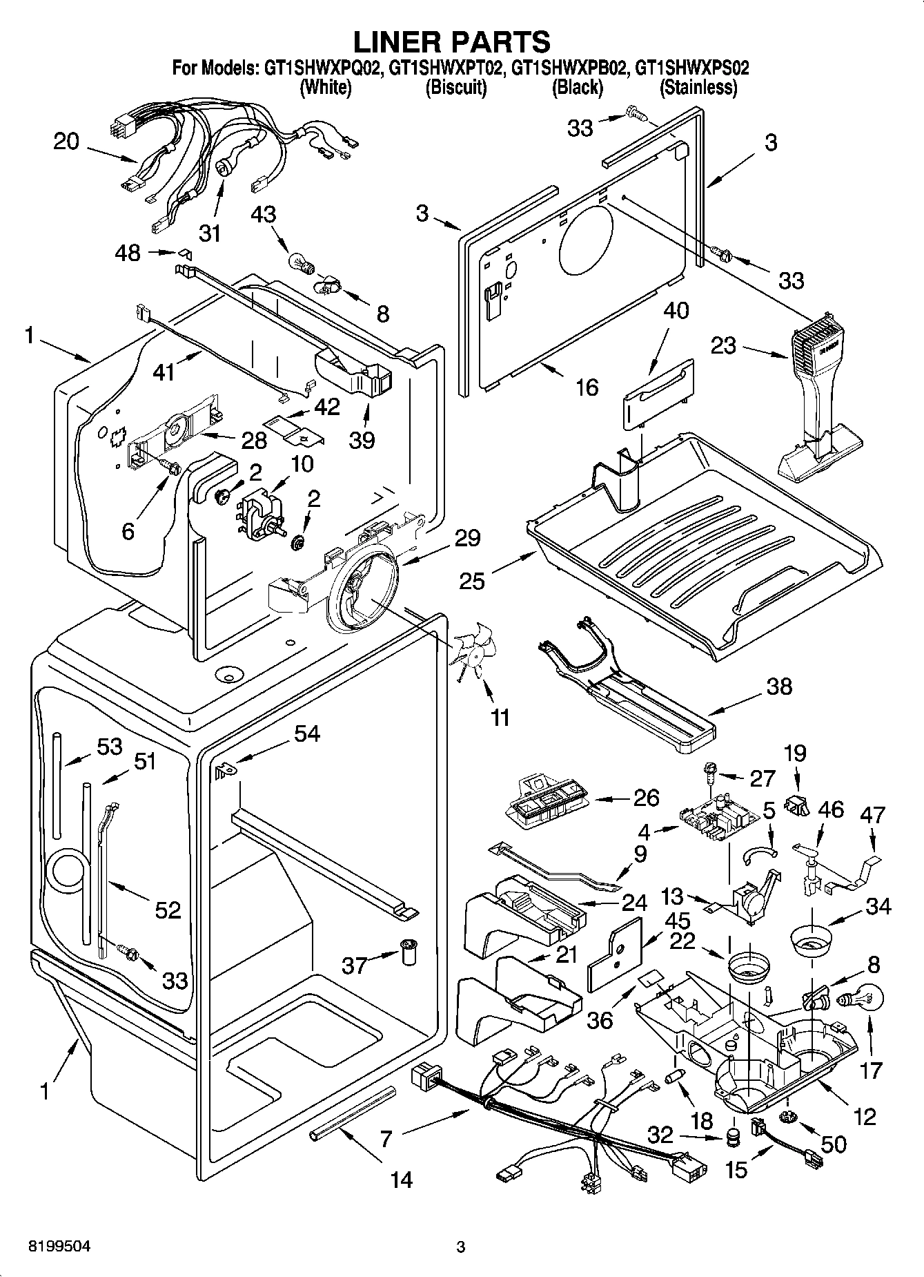 02 - LINER PARTS