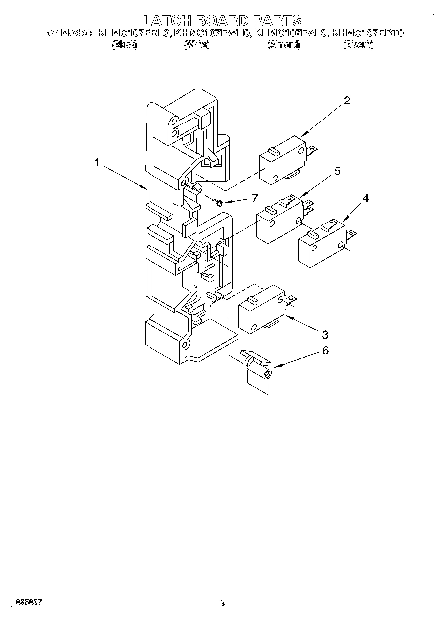 07 - LATCH BOARD