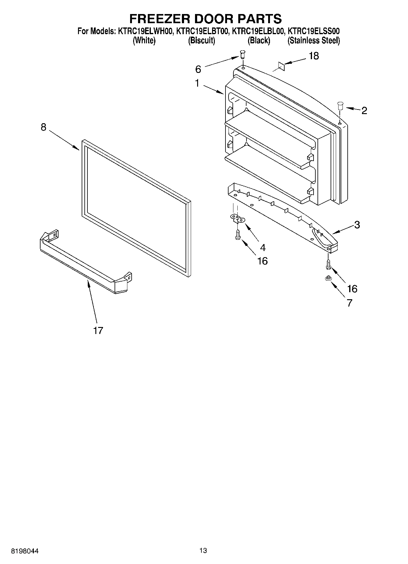 07 - FREEZER DOOR