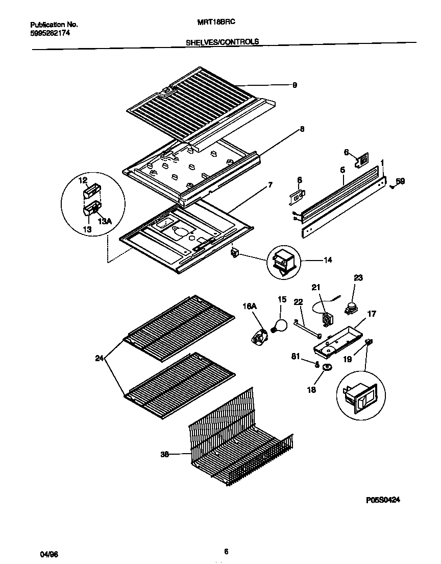 04 - SHELVES/CONTROLS