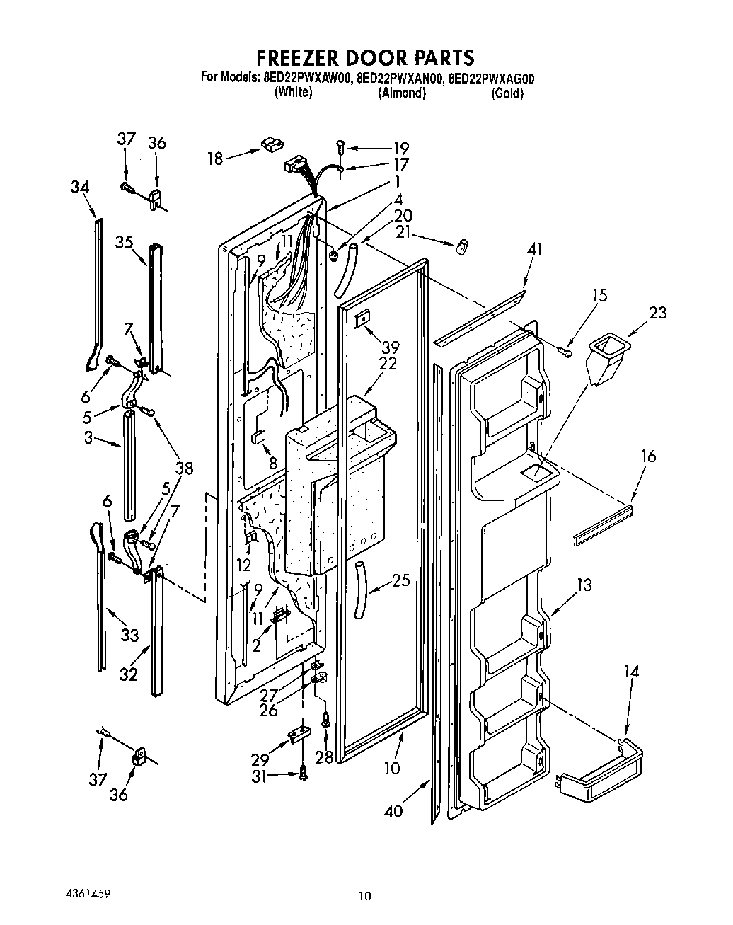 07 - FREEZER DOOR