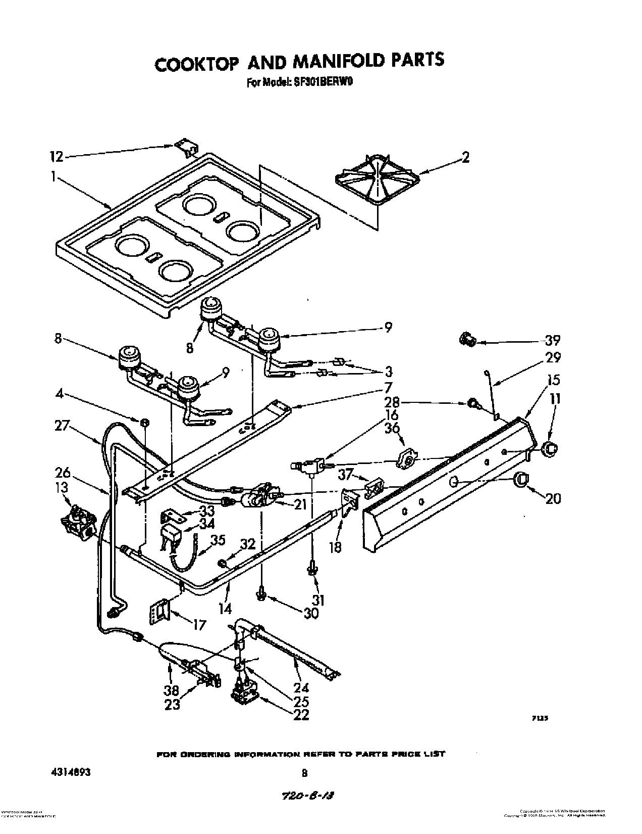 06 - COOKTOP AND MANIFOLD, LIT/OPTIONAL