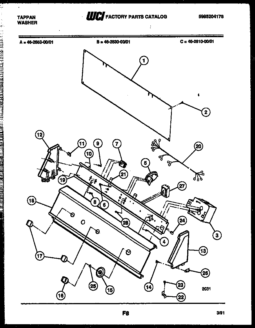 05 - CONSOLE AND CONTROL PARTS