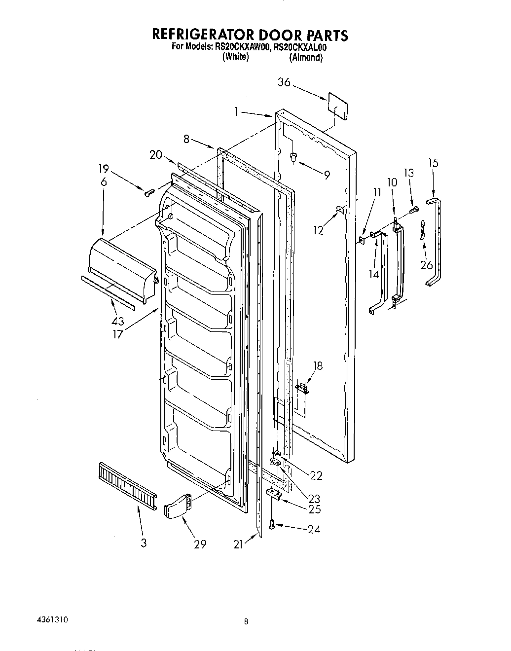 05 - REFRIGERATOR DOOR