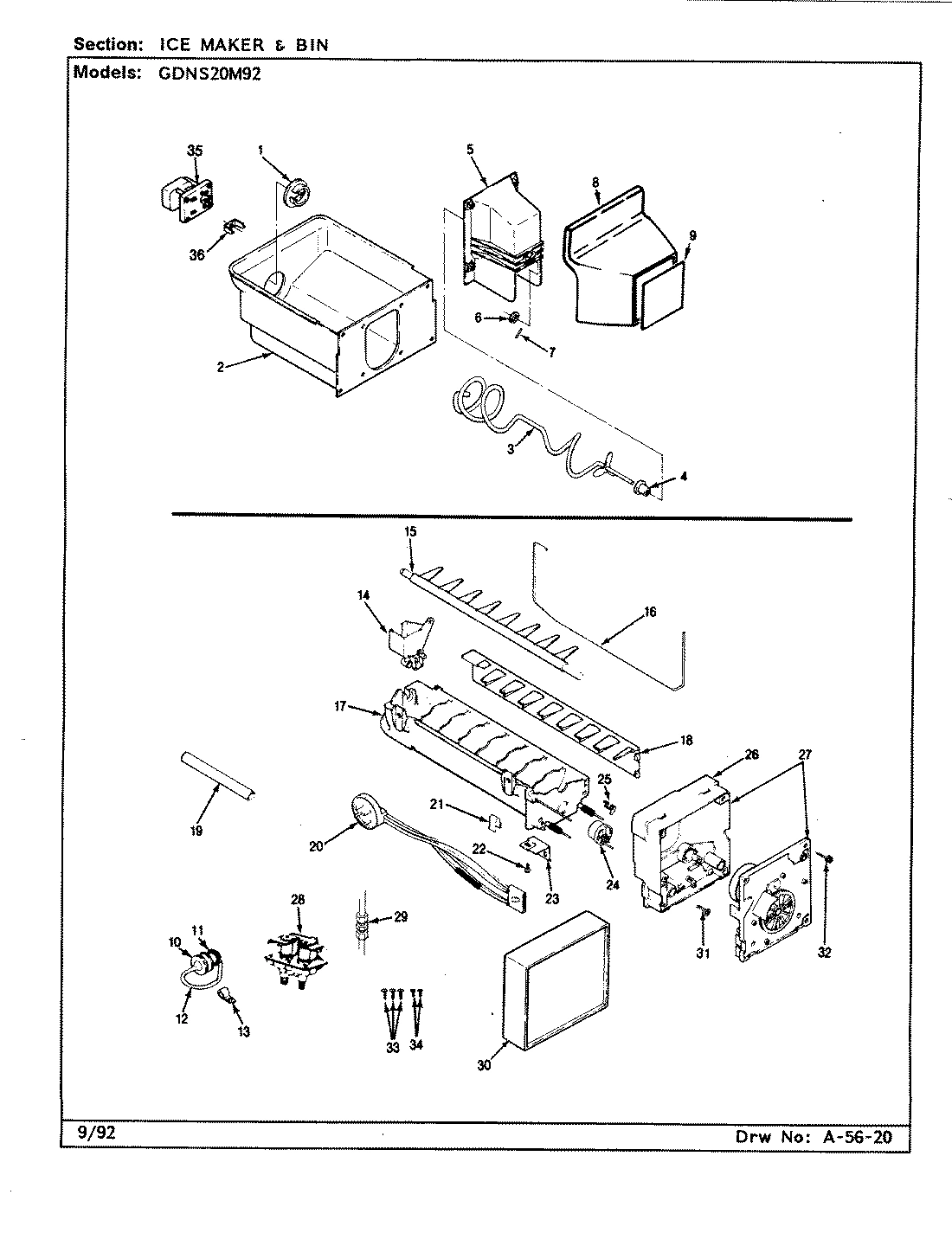 06 - ICE MAKER & BIN