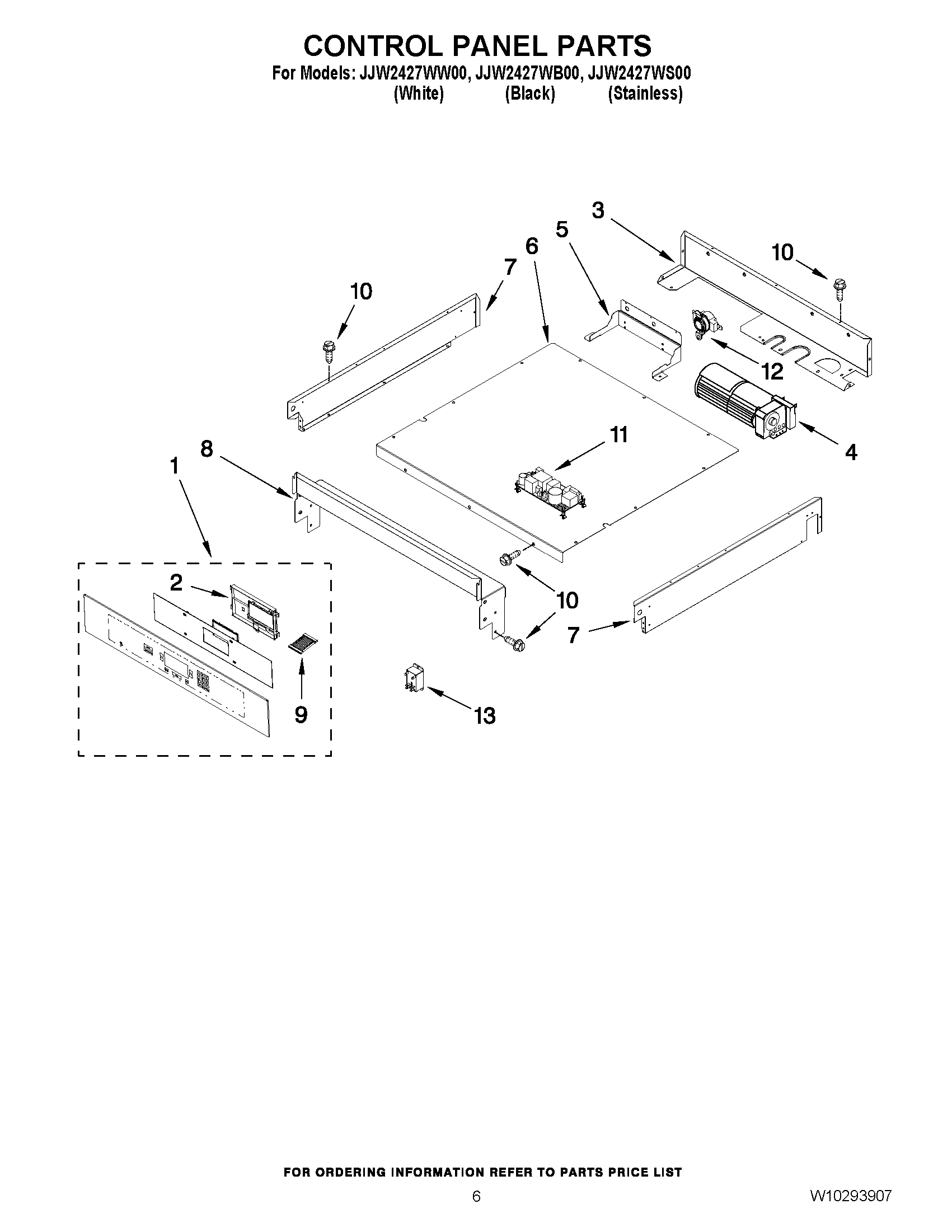 04 - CONTROL PANEL PARTS