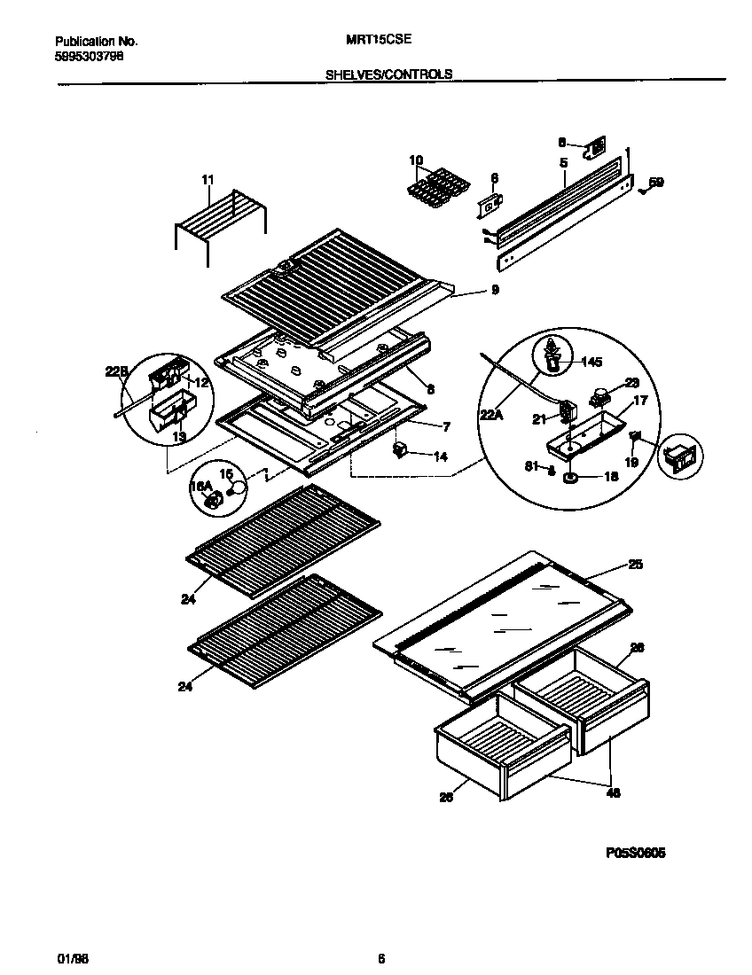 04 - SHELVES/CONTROLS