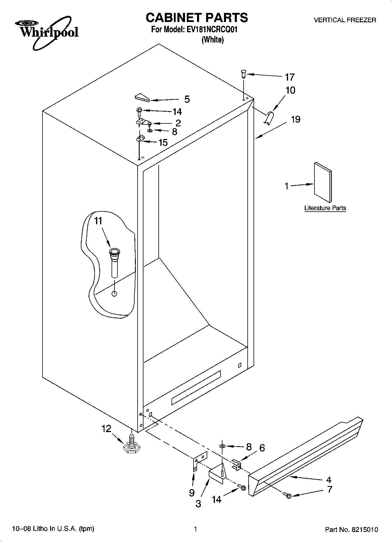 01 - CABINET PARTS
