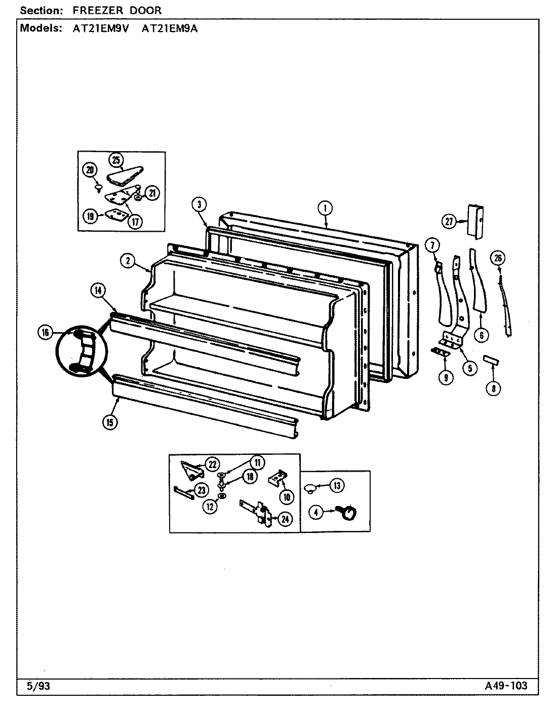 03 - FREEZER DOOR