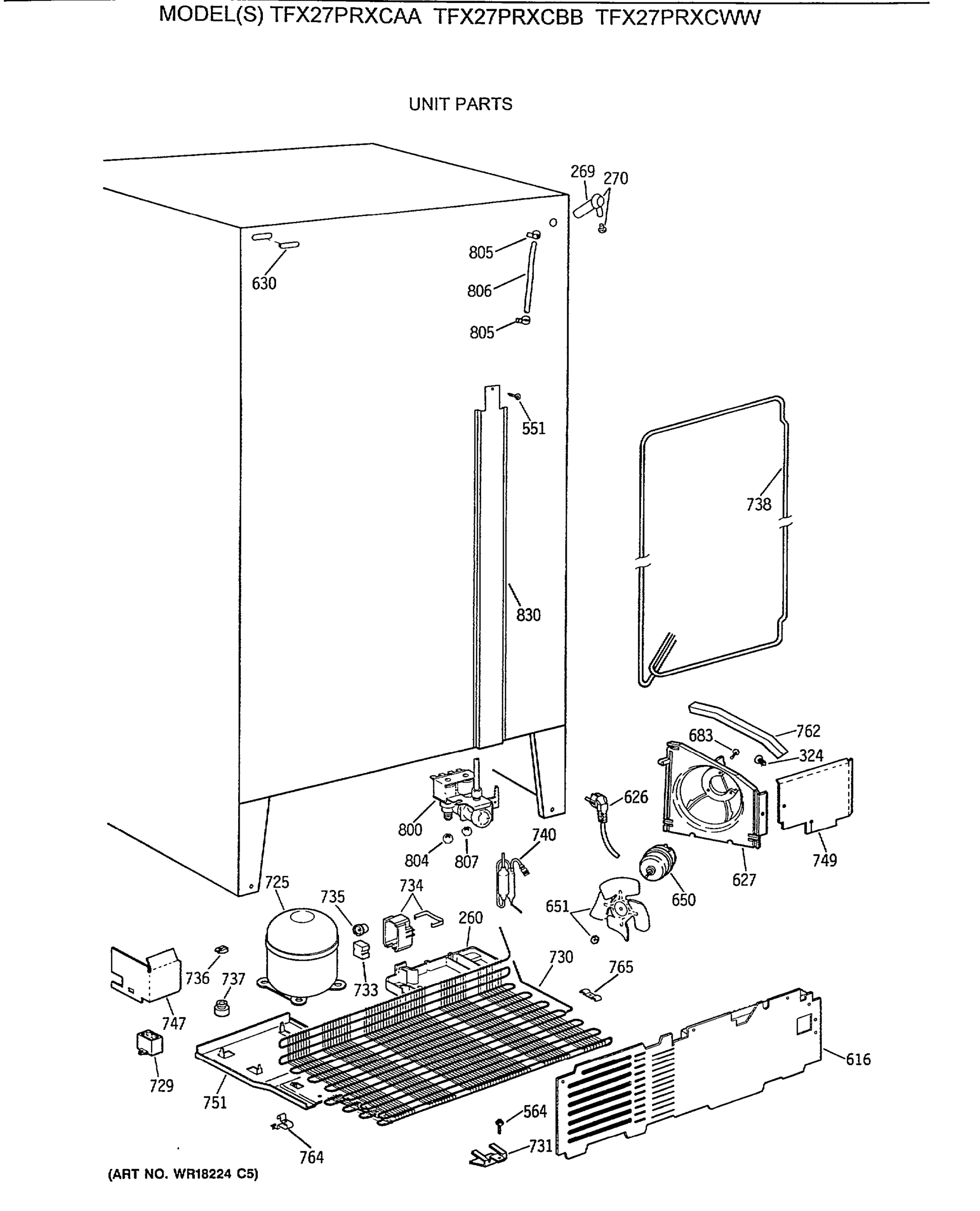 UNIT PARTS