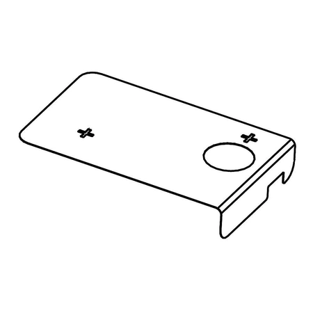 DA61-08884A Samsung Refrigerator Hinge Cover
