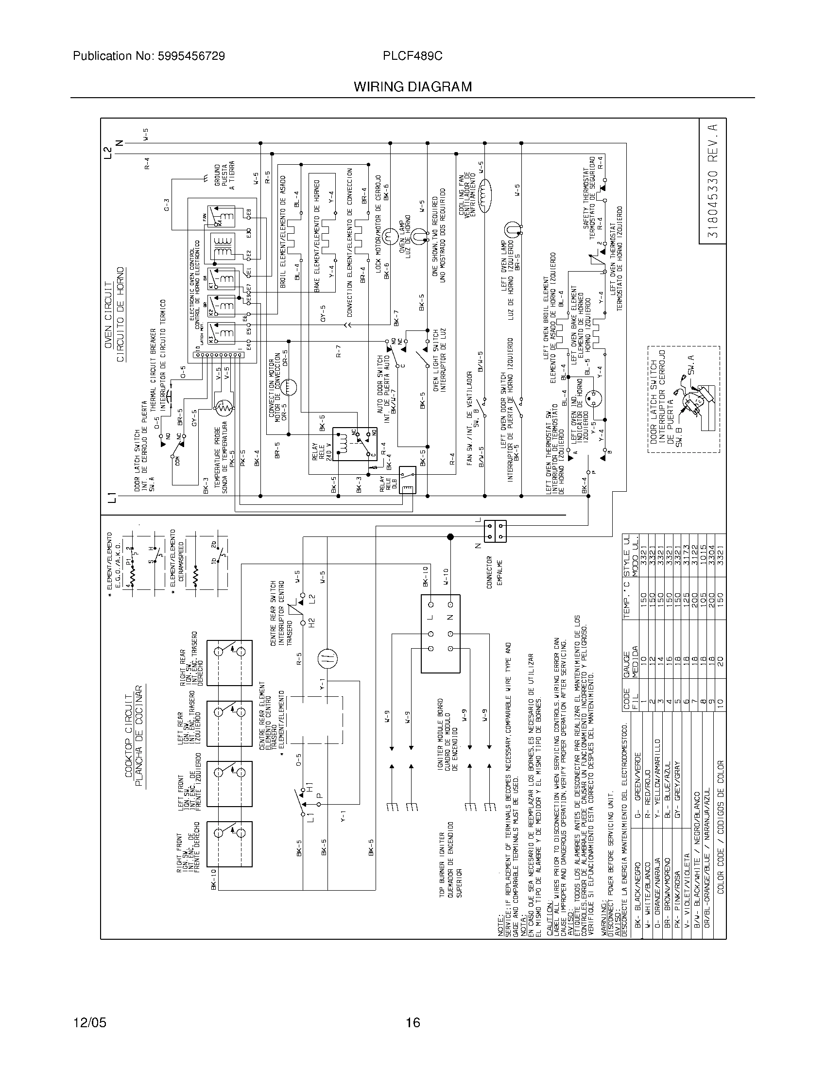 14 - WIRING DIAGRAM