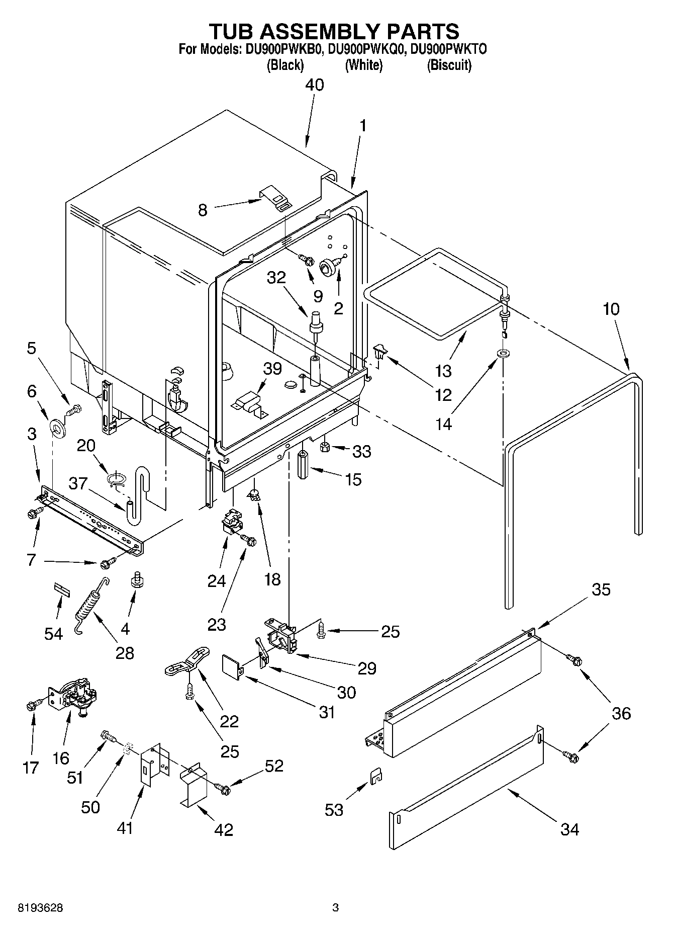 03 - TUB ASSENBLY
