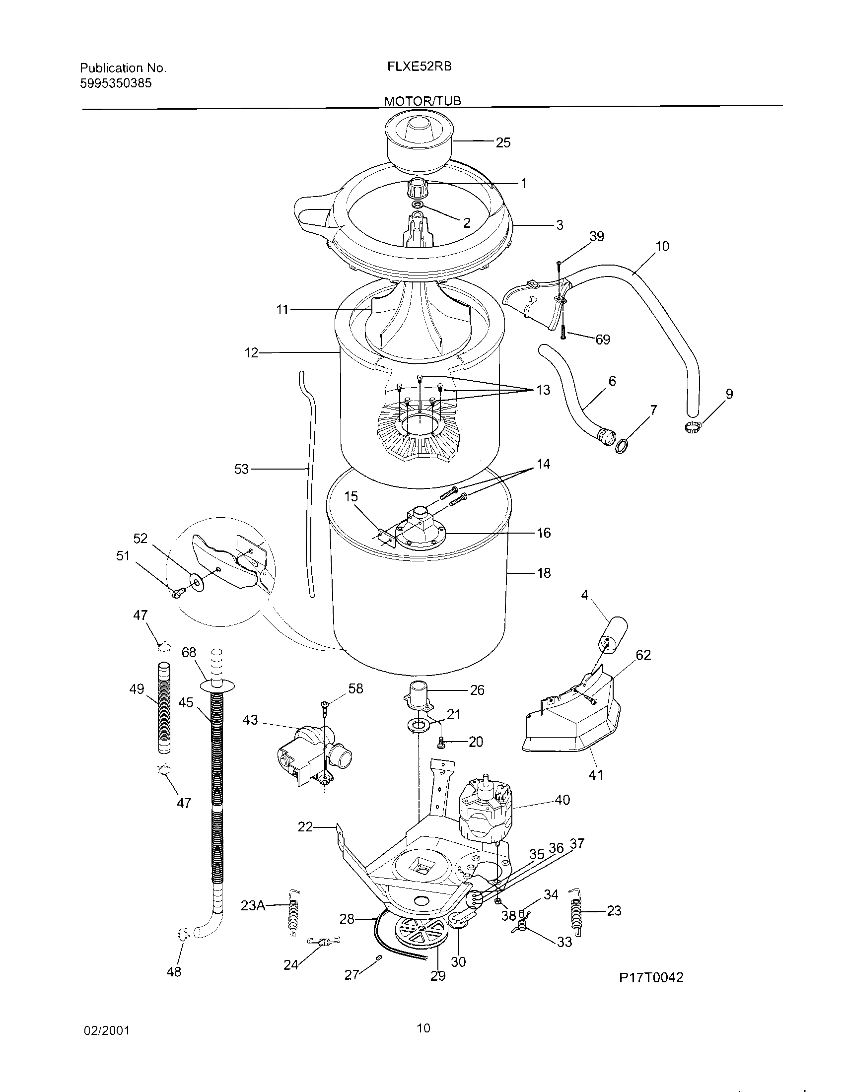 11 - WSHR MTR,HOSE