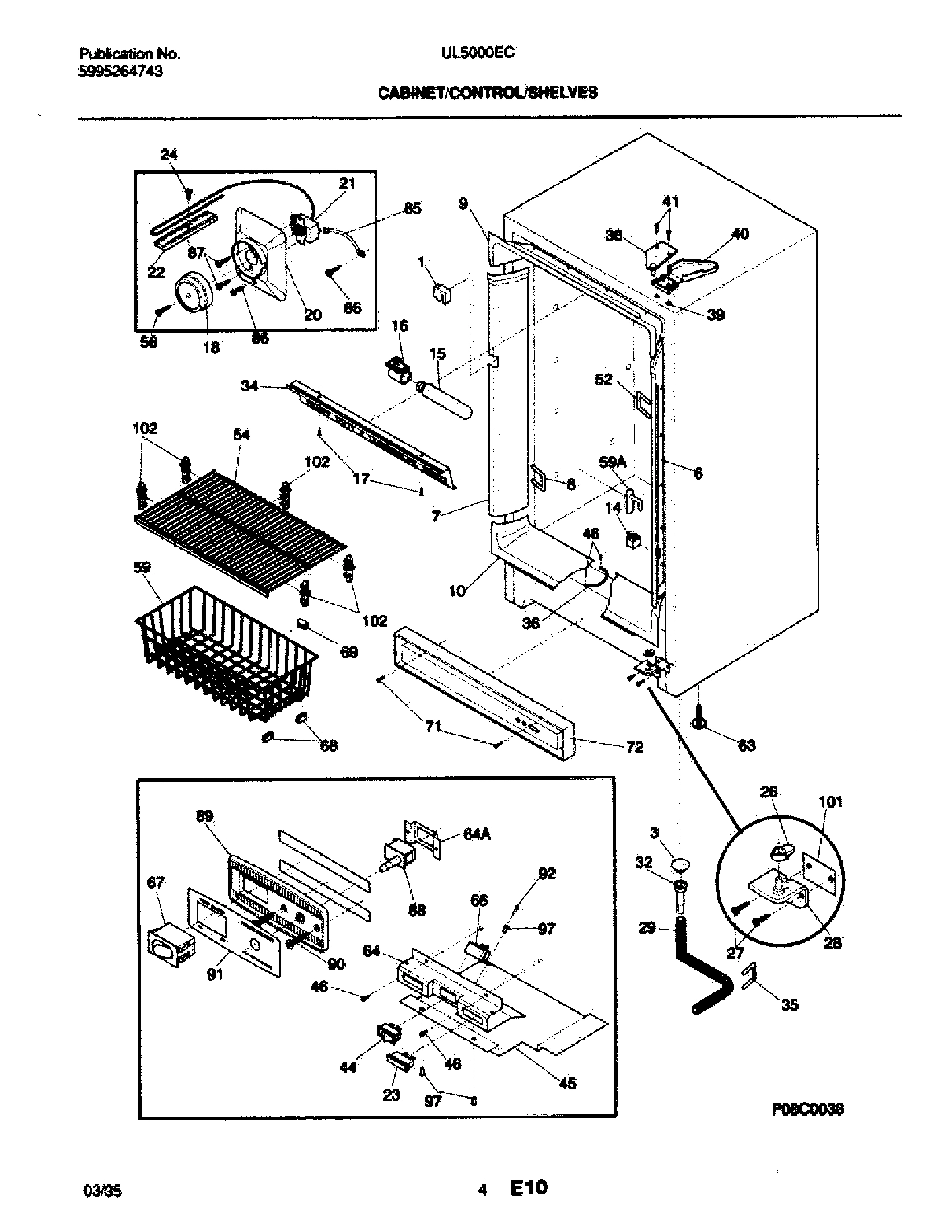 05 - CABINET/CONTROL/SHELVES