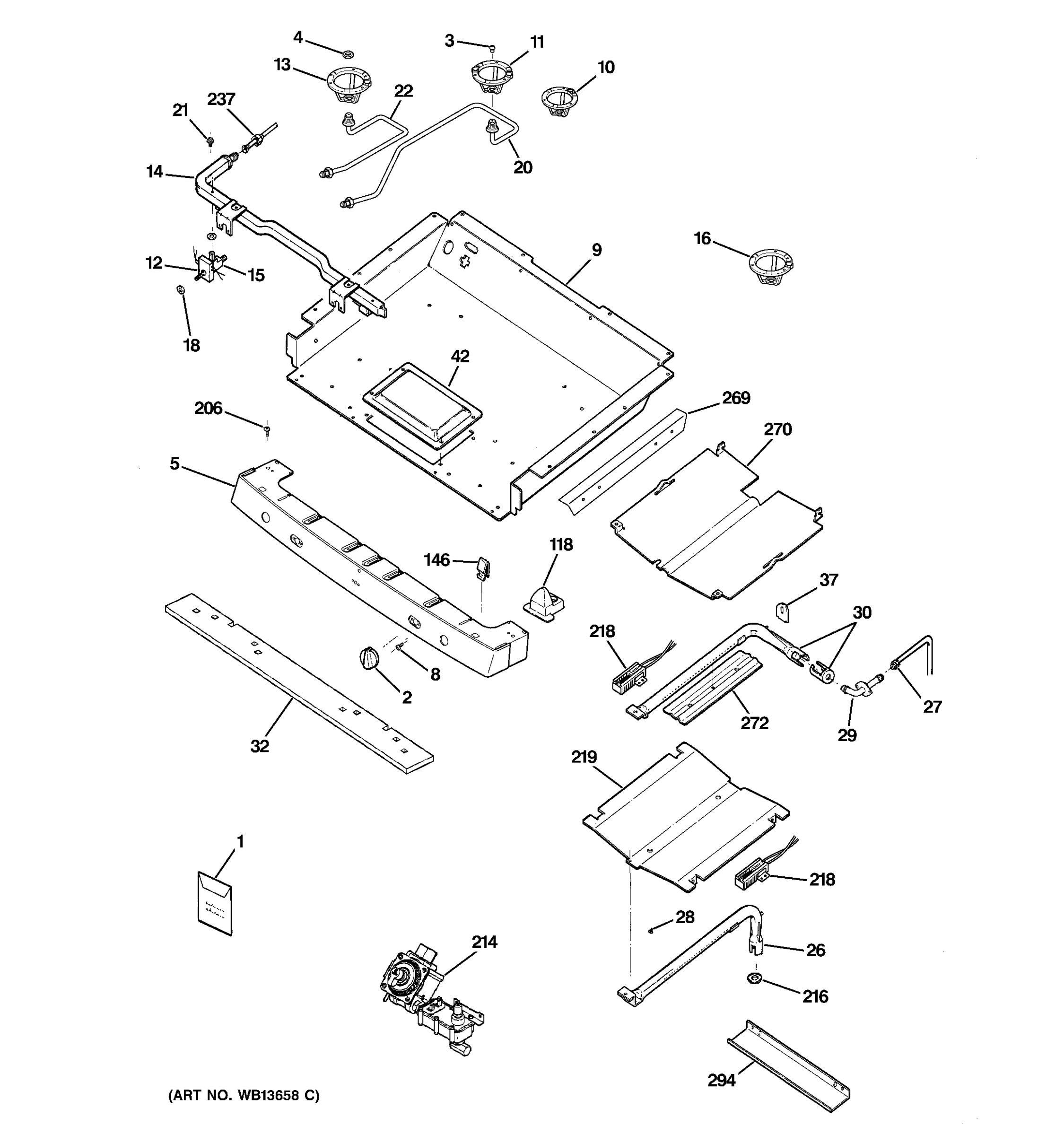 GAS & BURNER PARTS