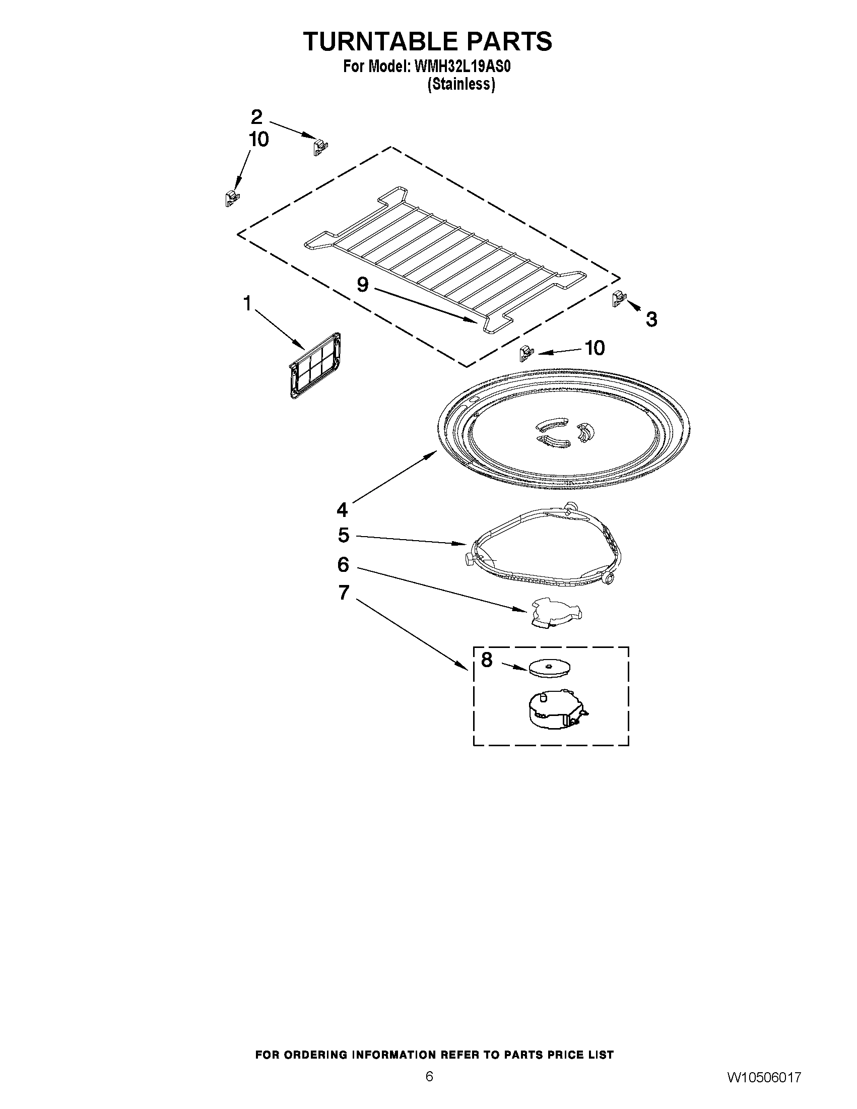 05 - TURNTABLE PARTS