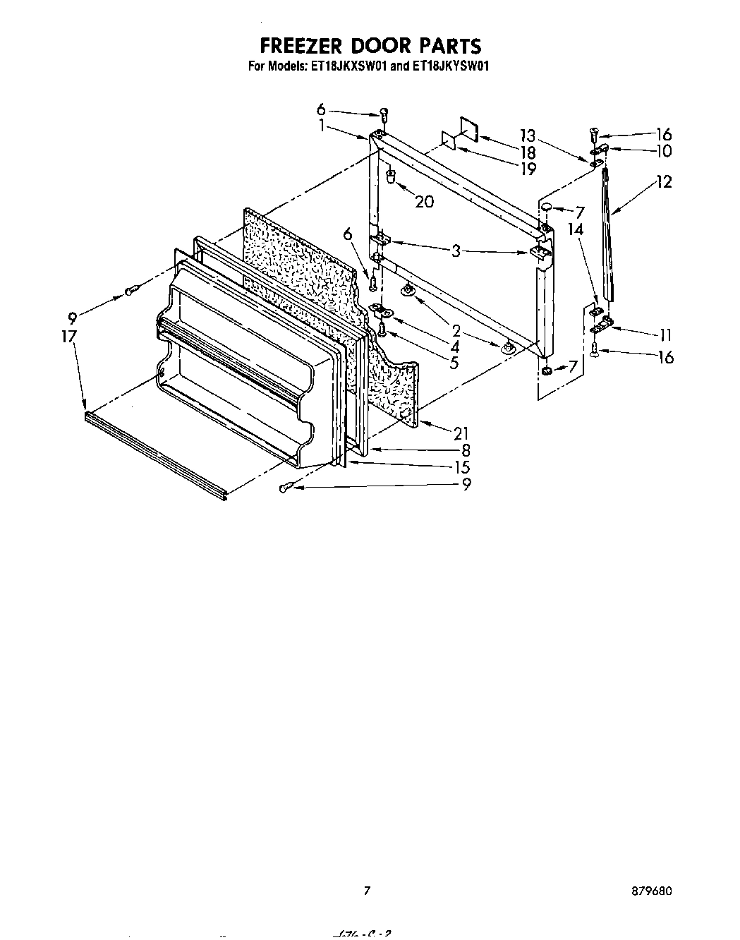 06 - FREEZER DOOR