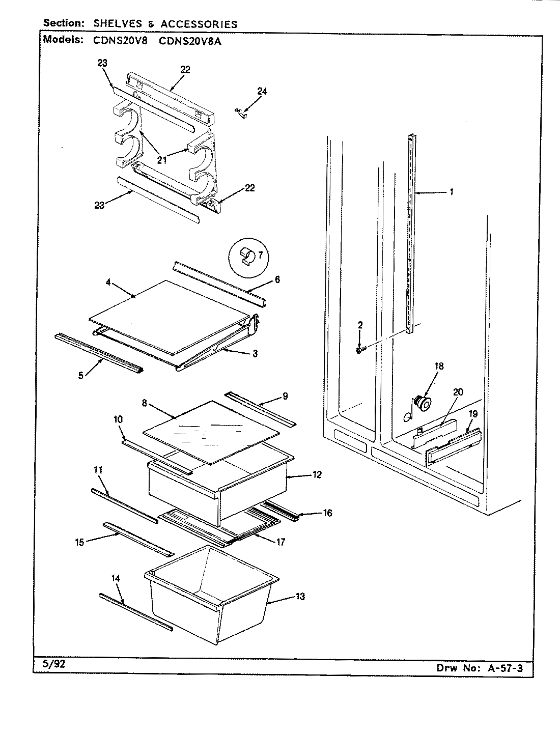 03 - FRESH FOOD COMPARTMENT