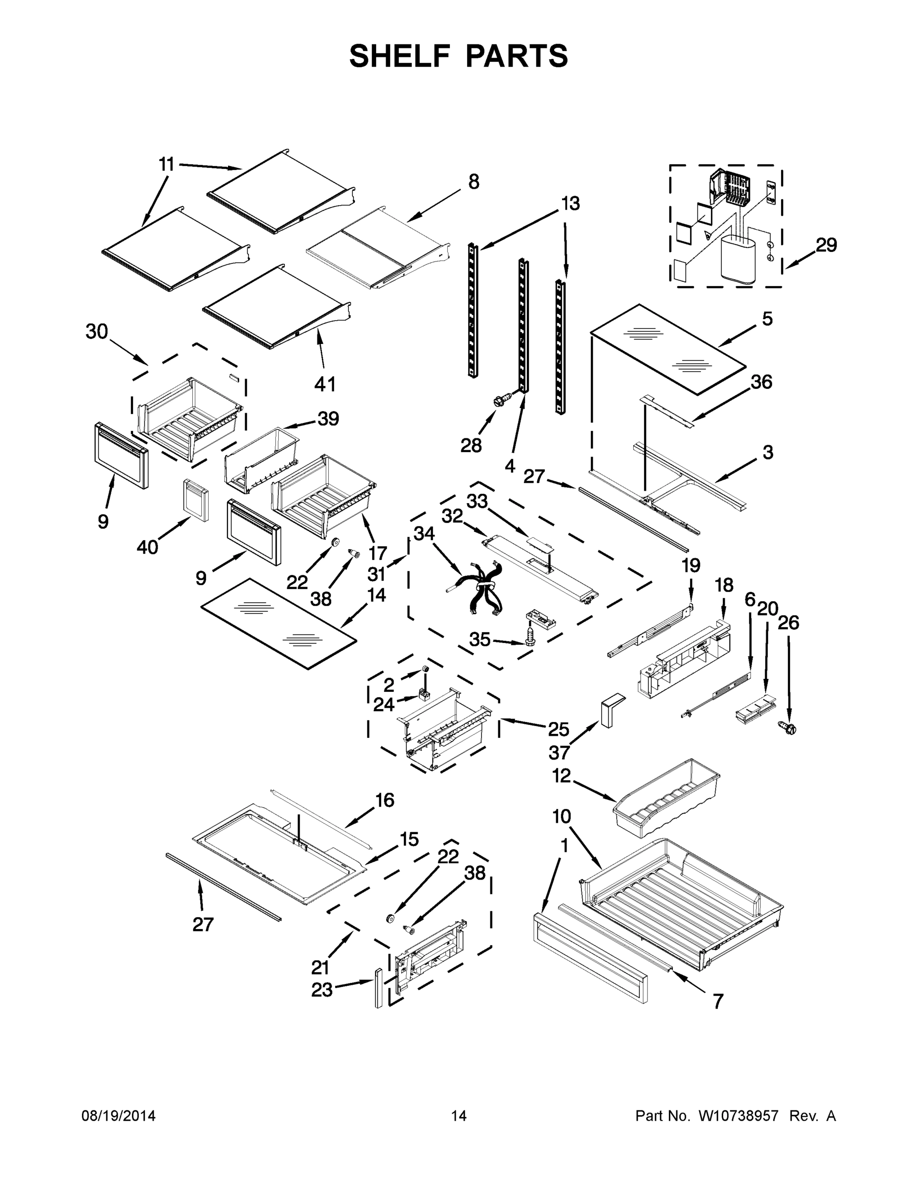08 - SHELF PARTS