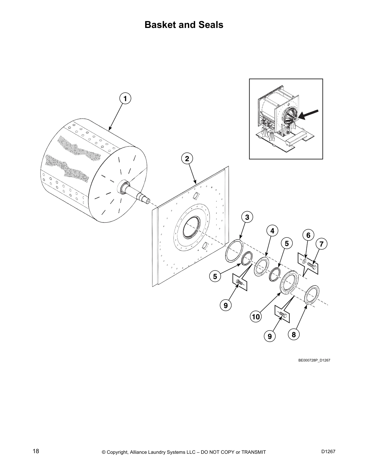 Basket and Seals