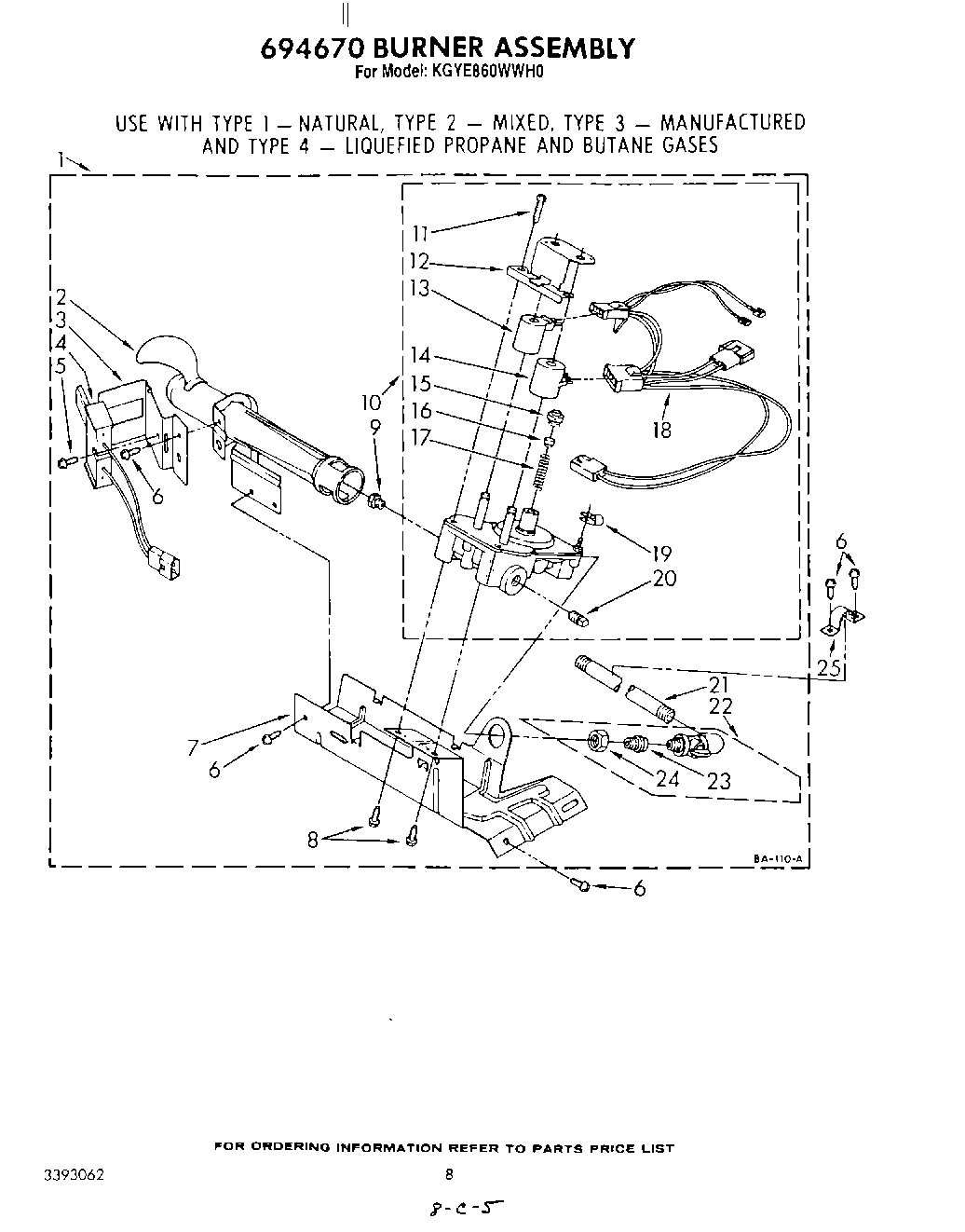 05 - 694670 BURNER