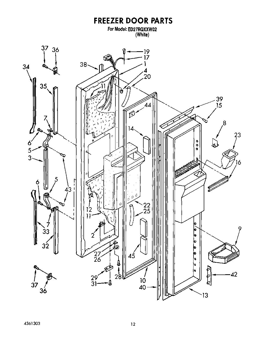 08 - FREEZER DOOR