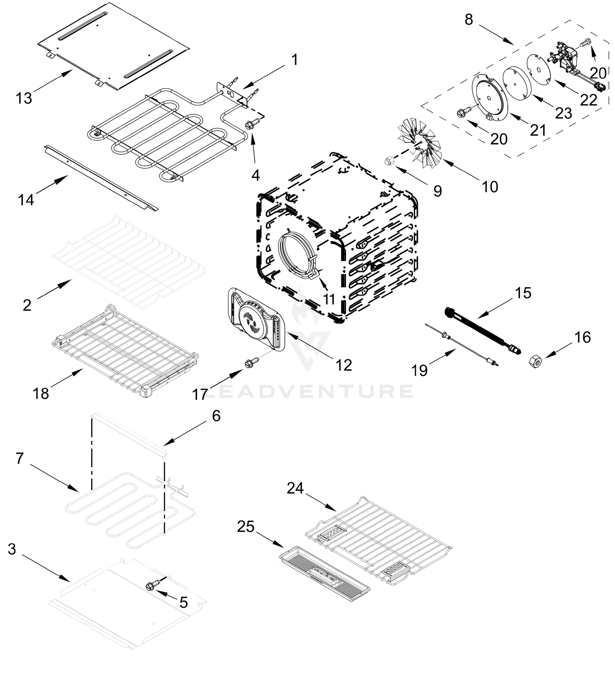 INTERNAL OVEN PARTS