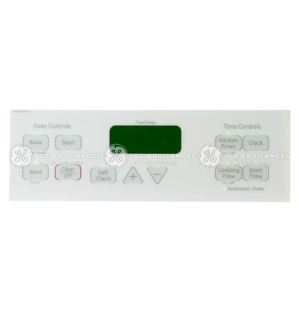 WB27T11096 GE Range Control Faceplate