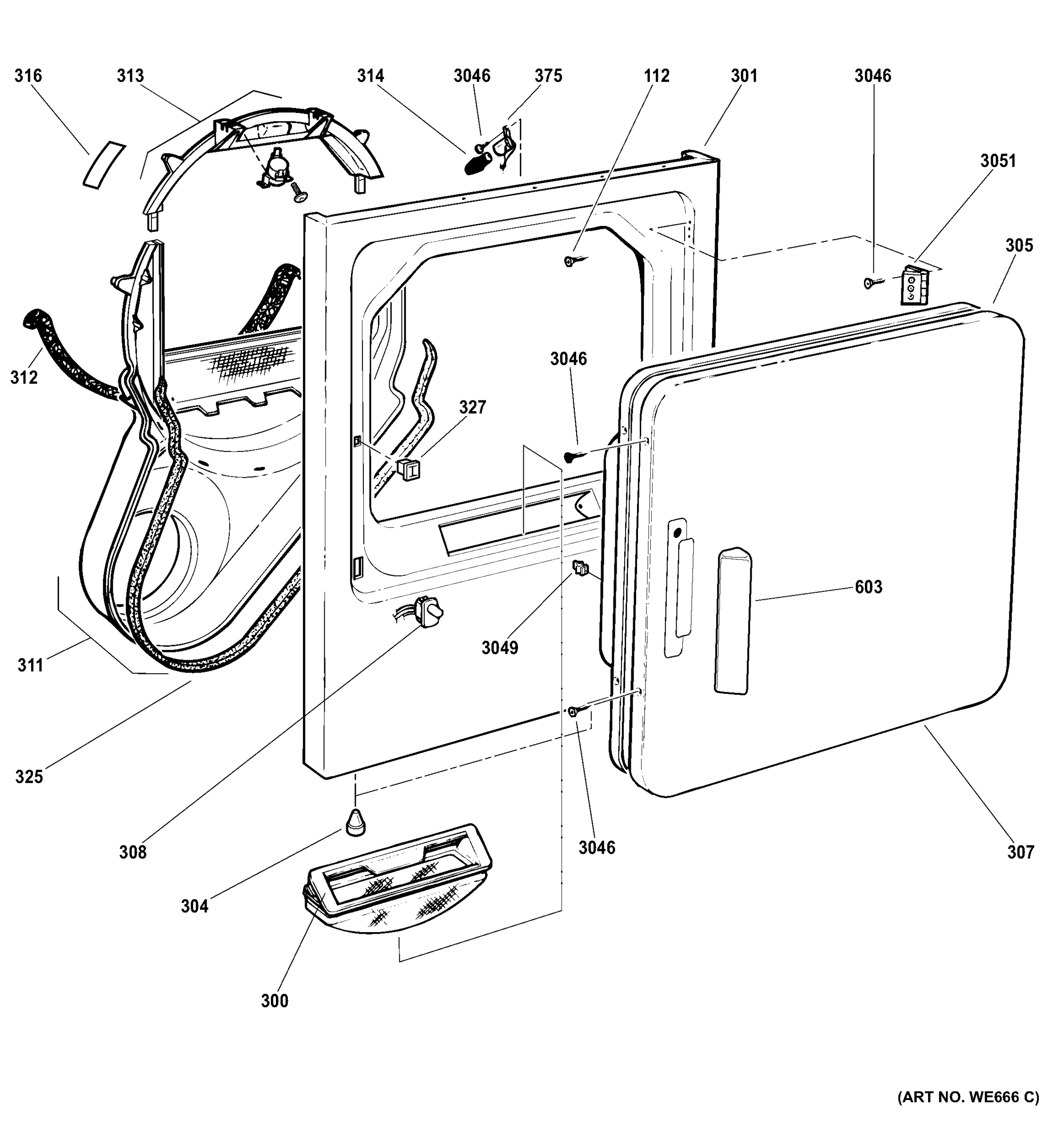 FRONT PANEL & DOOR