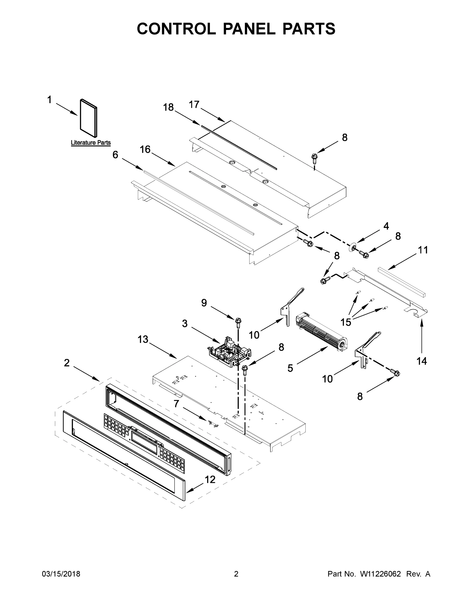 02 - CONTROL PANEL PARTS