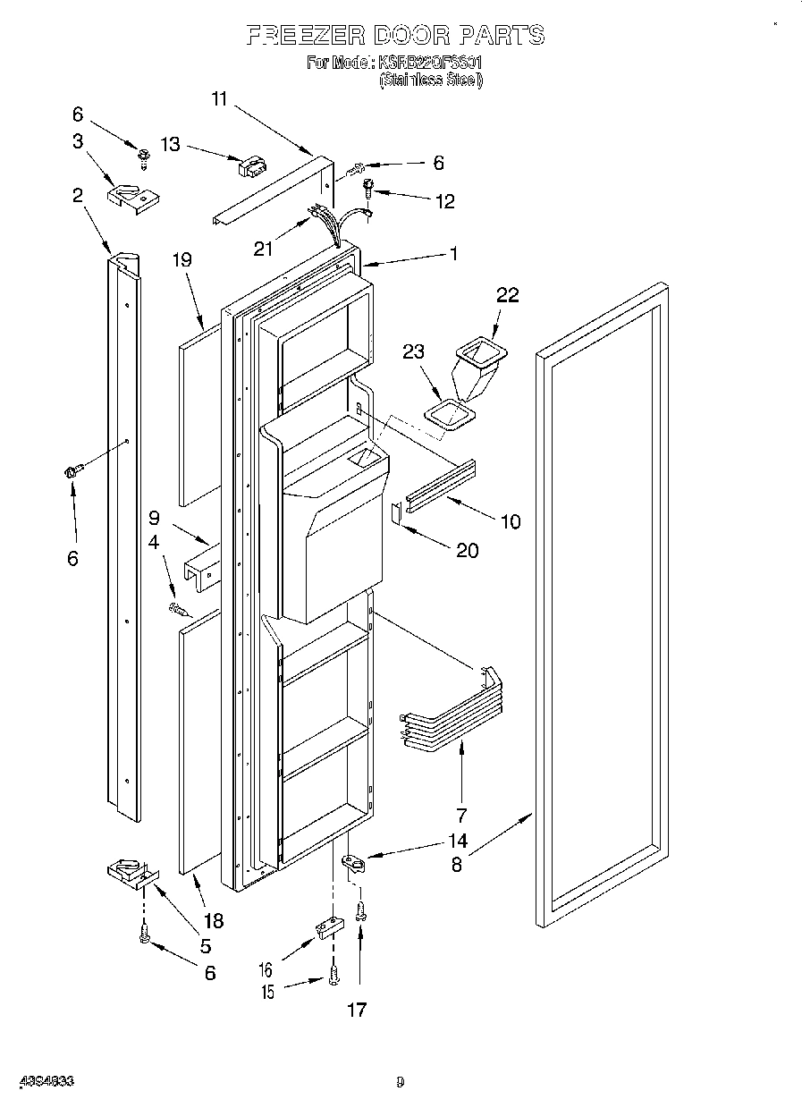 06 - FREEZER DOOR