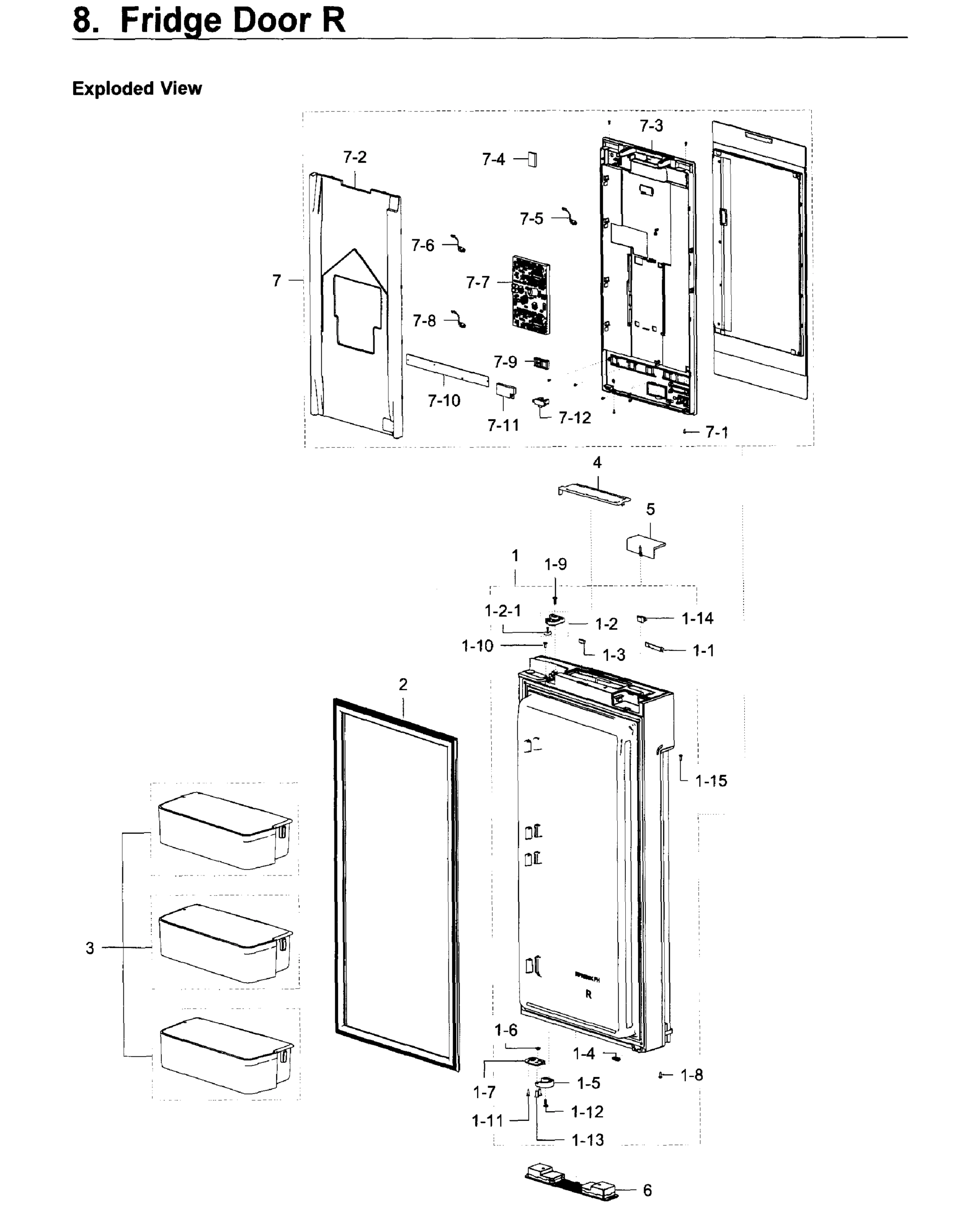 FRIDGE DOOR R