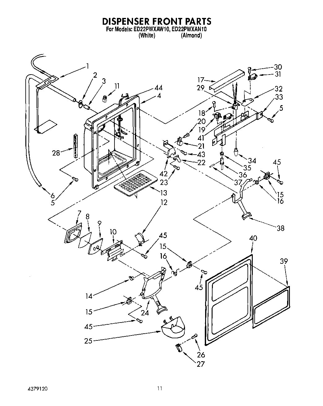 08 - DISPENSER FRONT