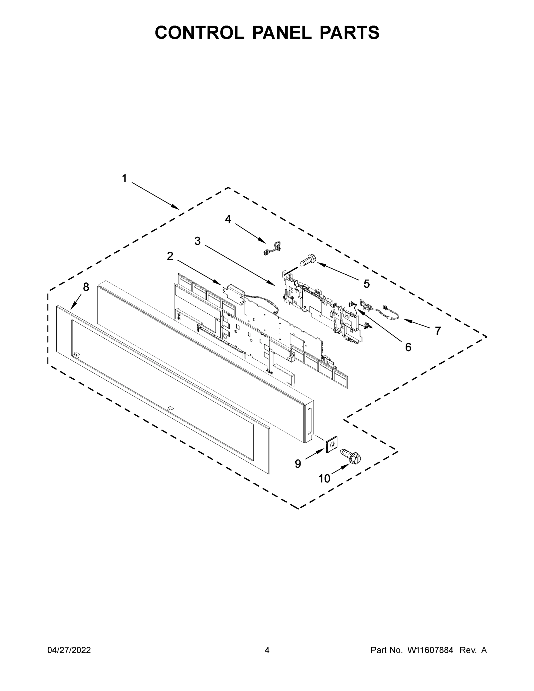 03 - CONTROL PANEL PARTS