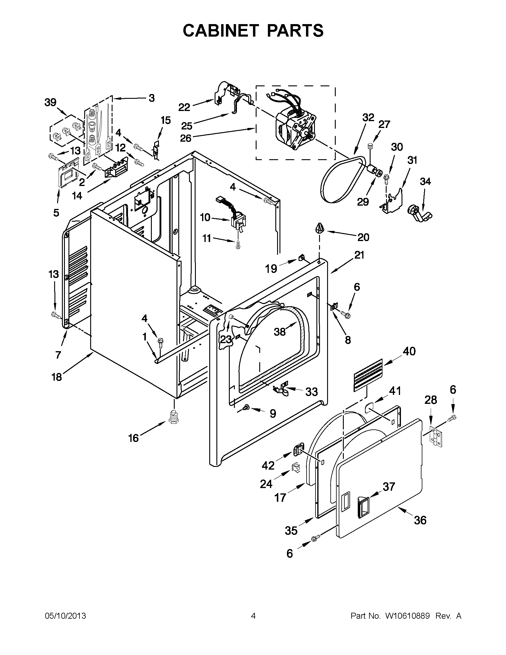 02 - CABINET PARTS