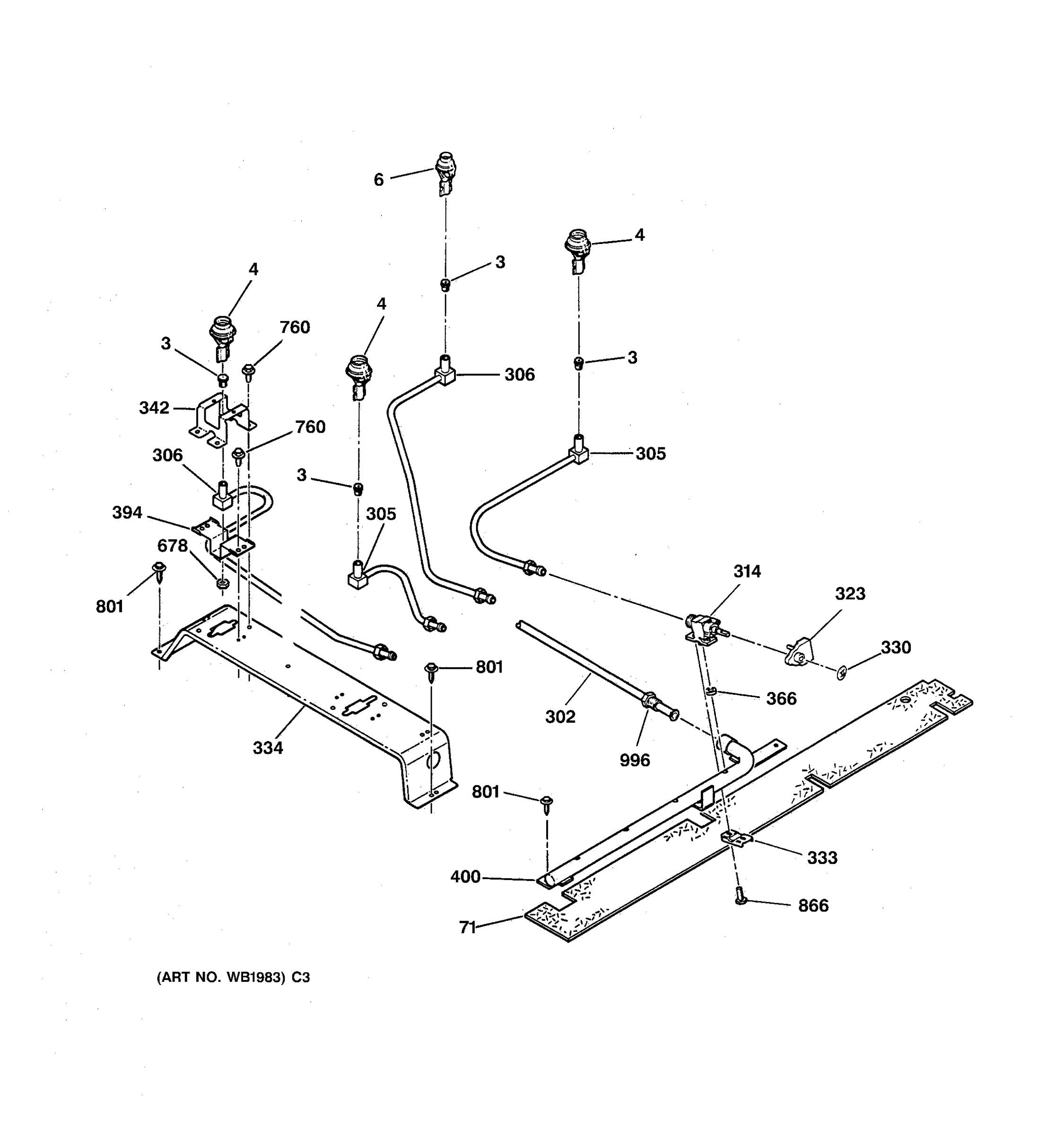 SURFACE BURNER