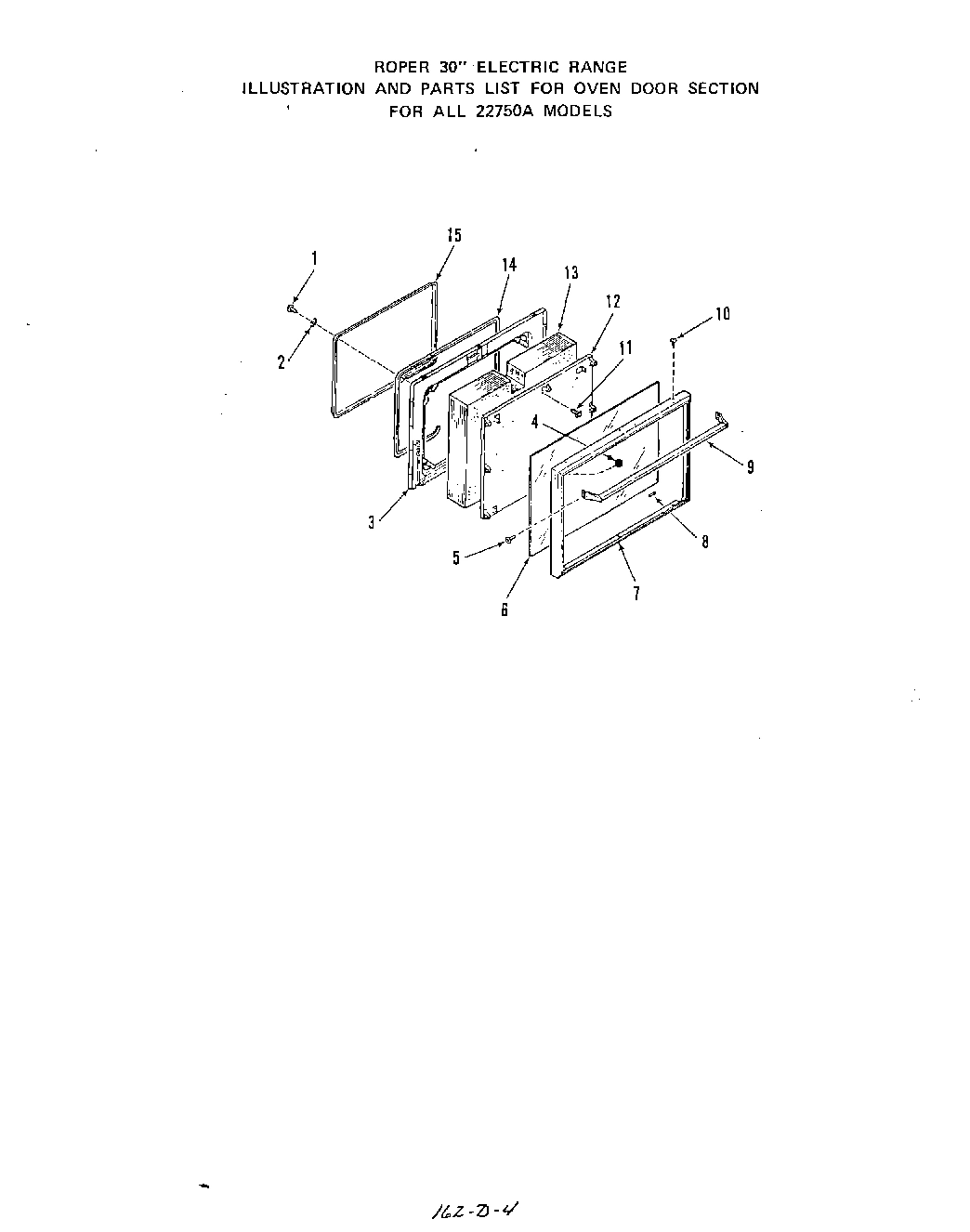 07 - OVEN DOOR
