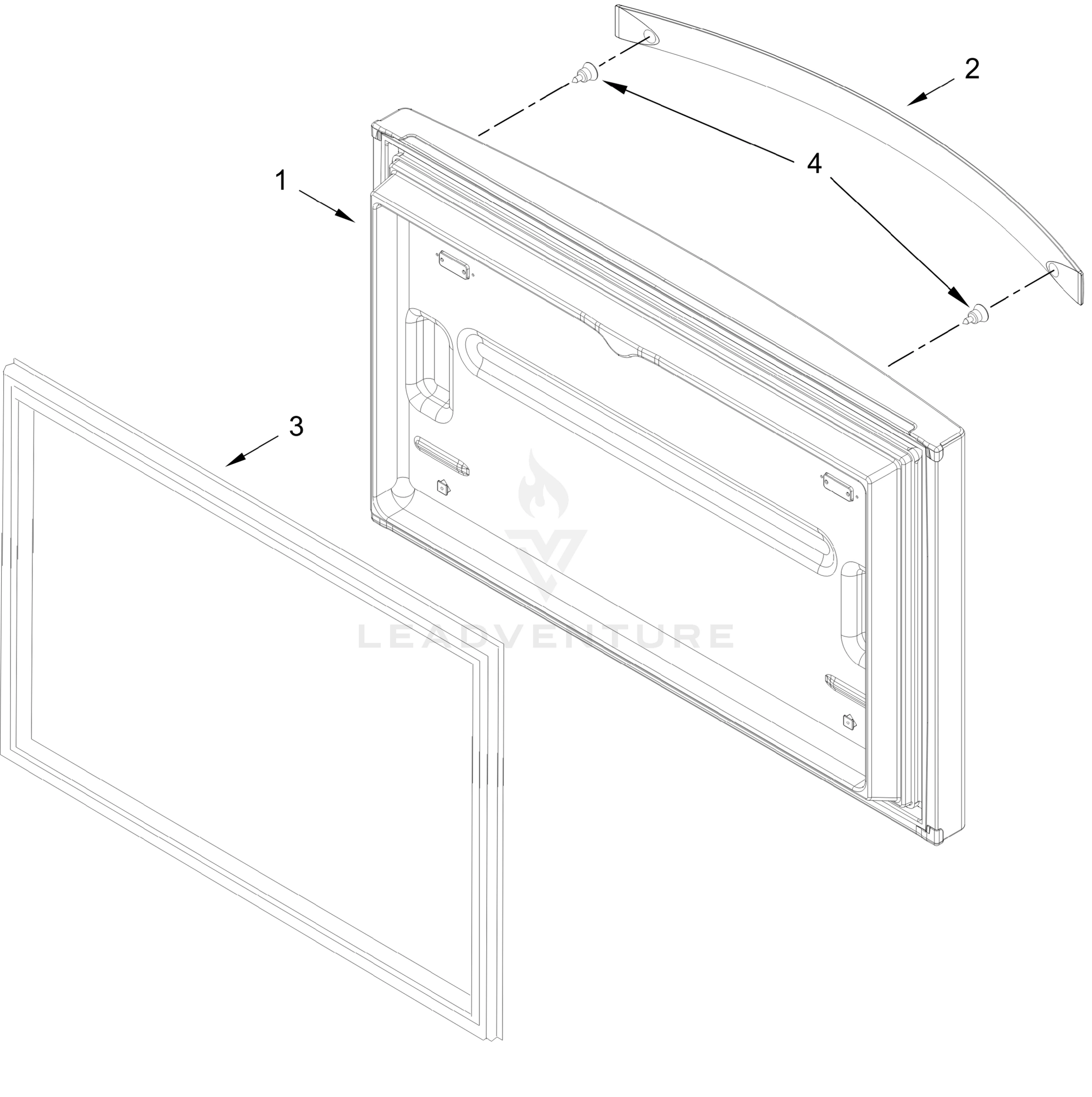 FREEZER DOOR PARTS