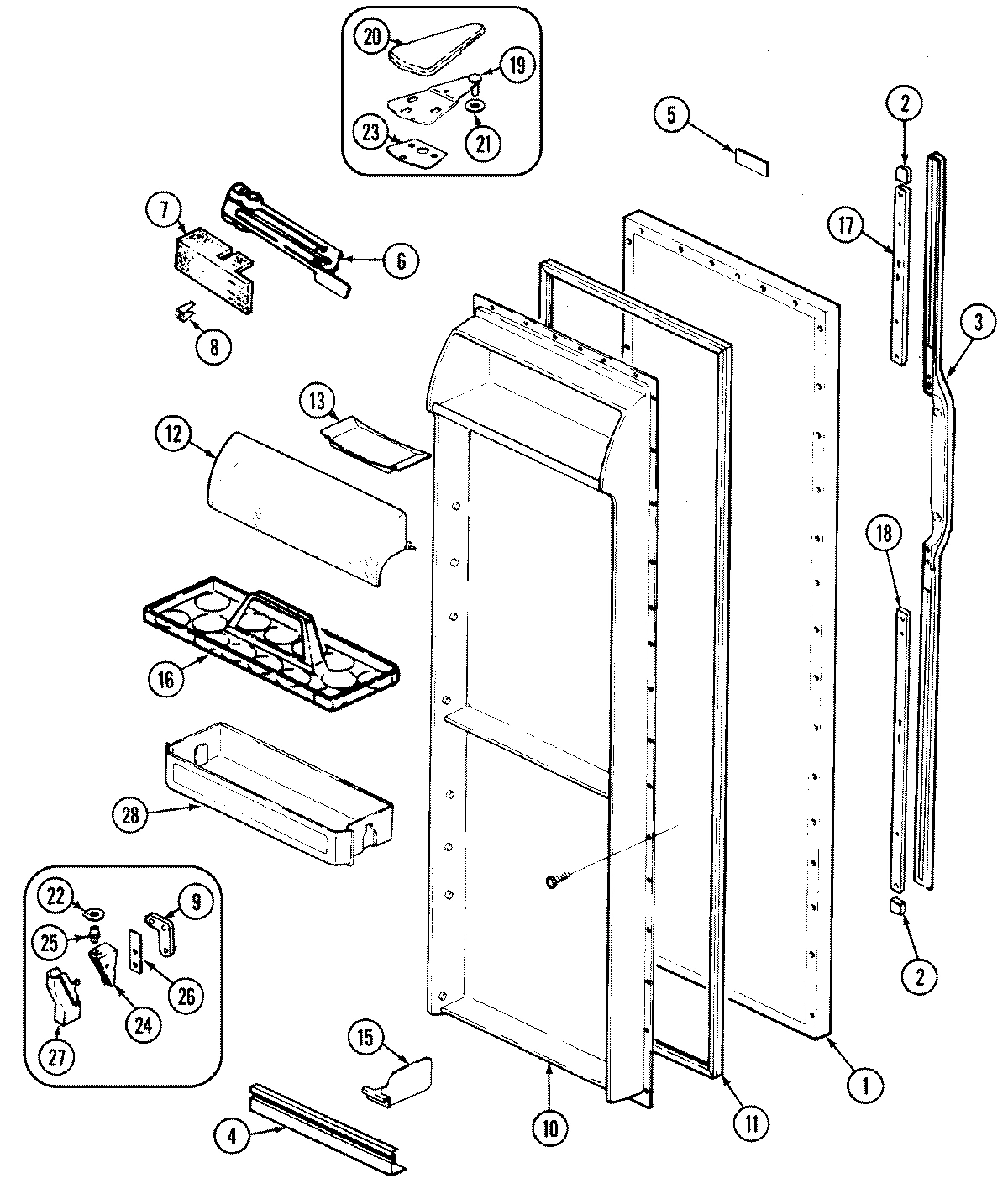 04 - FRESH FOOD DOOR