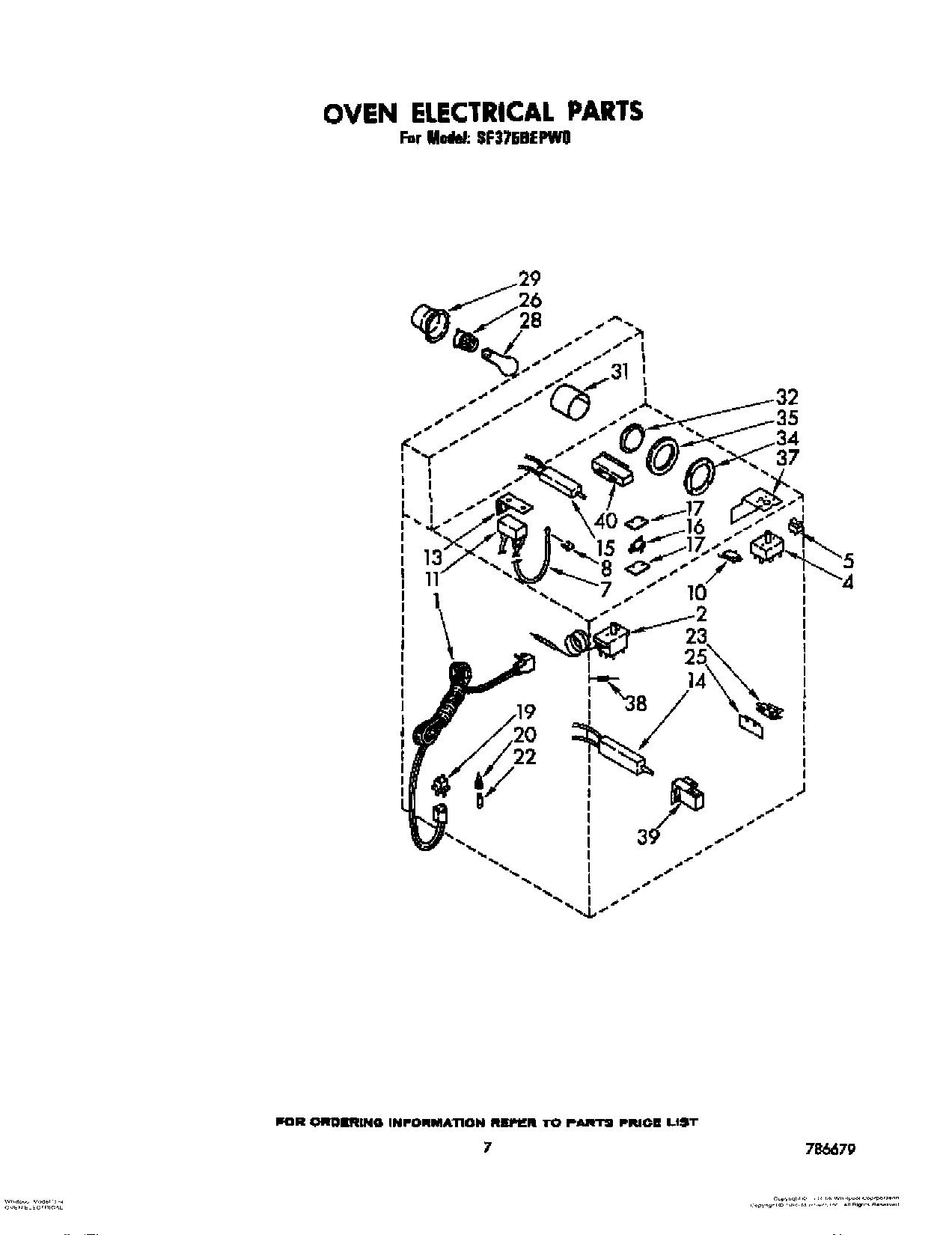 05 - OVEN ELECTRICAL