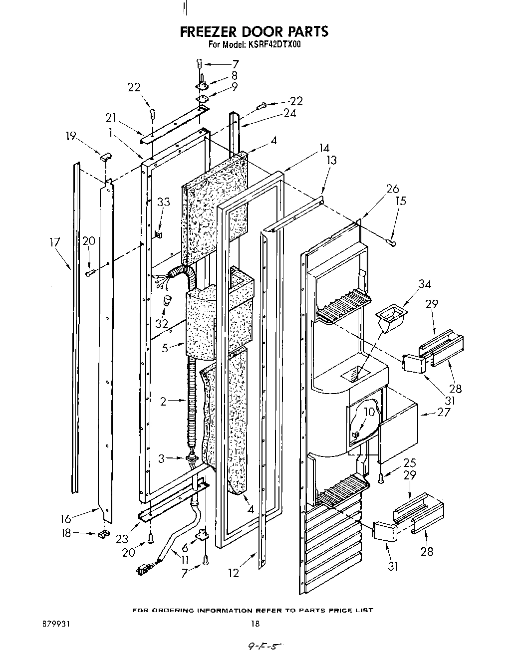12 - FREEZER DOOR