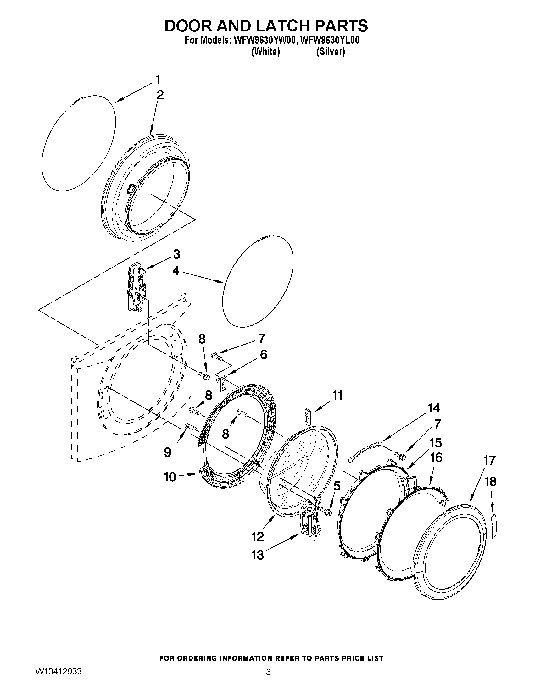 02 - DOOR AND LATCH PARTS